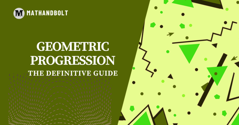 Geometric Progression Made Easy